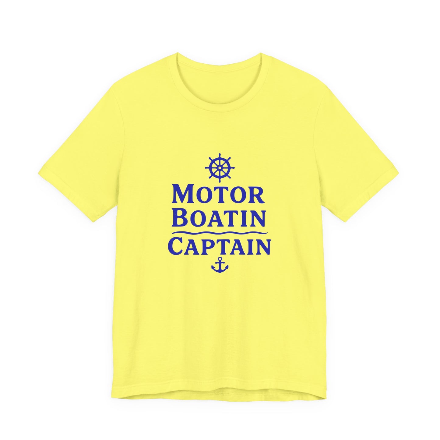 Motor Boatin Captain - Unisex T-Shirt
