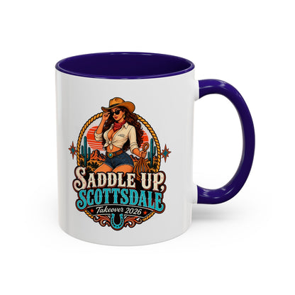 Saddle Up Scottsdale - Colorful Ceramic Mug