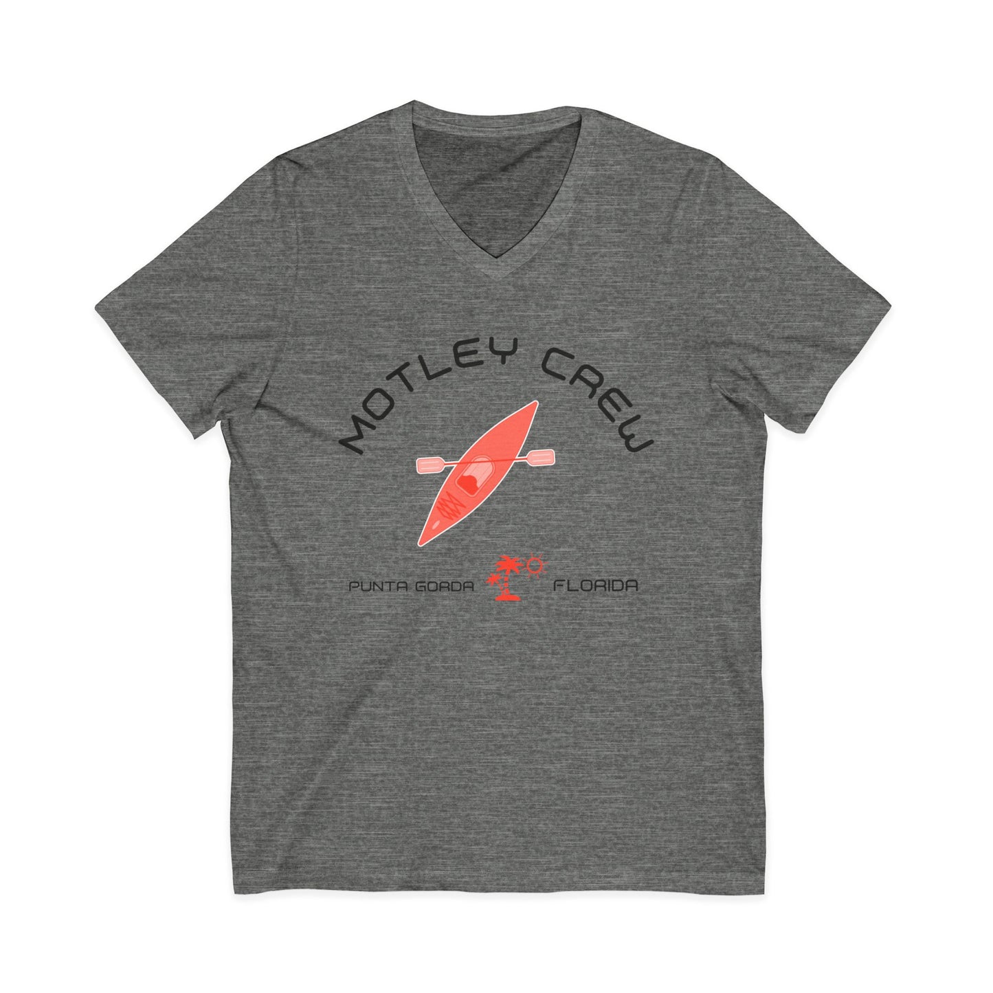 Motley Crew, Claudia S - Unisex Jersey V-Neck T-Shirt