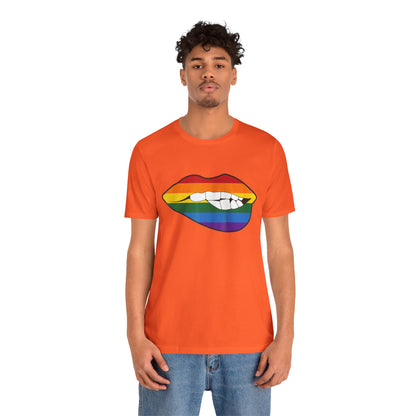 Pride Biting Lips - Unisex T-Shirt
