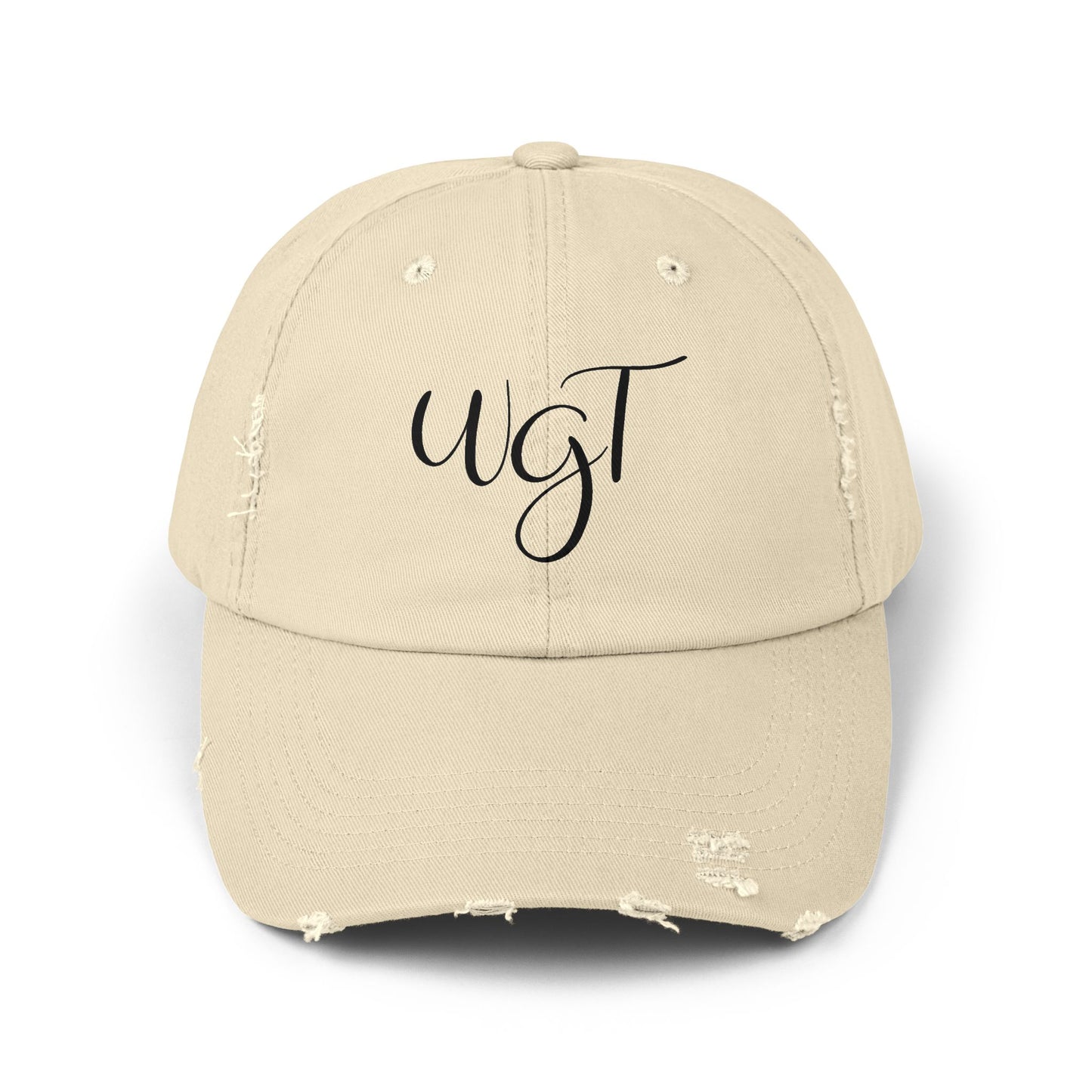 WGT  - Unisex Distressed Cap