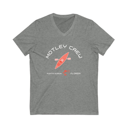 Motley Crew, Patty K - Unisex Jersey V-Neck T-Shirt