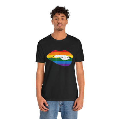 Pride Biting Lips - Unisex T-Shirt