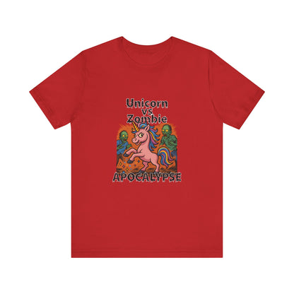 Unicorn vs Zombie Apocalypse - Unisex T-Shirt