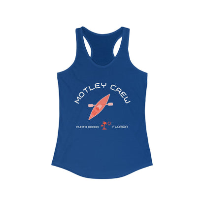 Motley Crew, Nancy Woods - Women's Ideal Racerback Tank