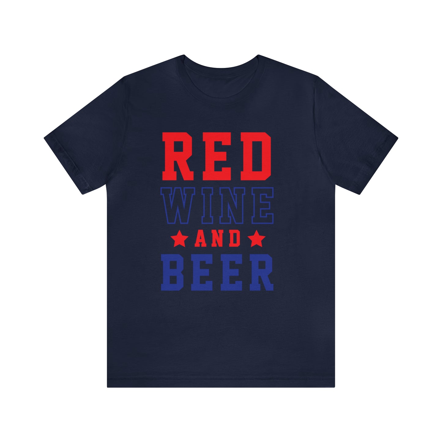 Red Wine And Beer - Unisex T-Shirt