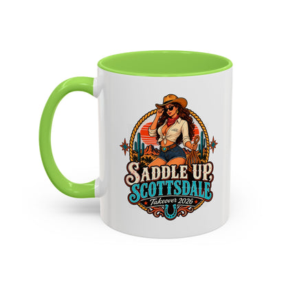 Saddle Up Scottsdale - Colorful Ceramic Mug