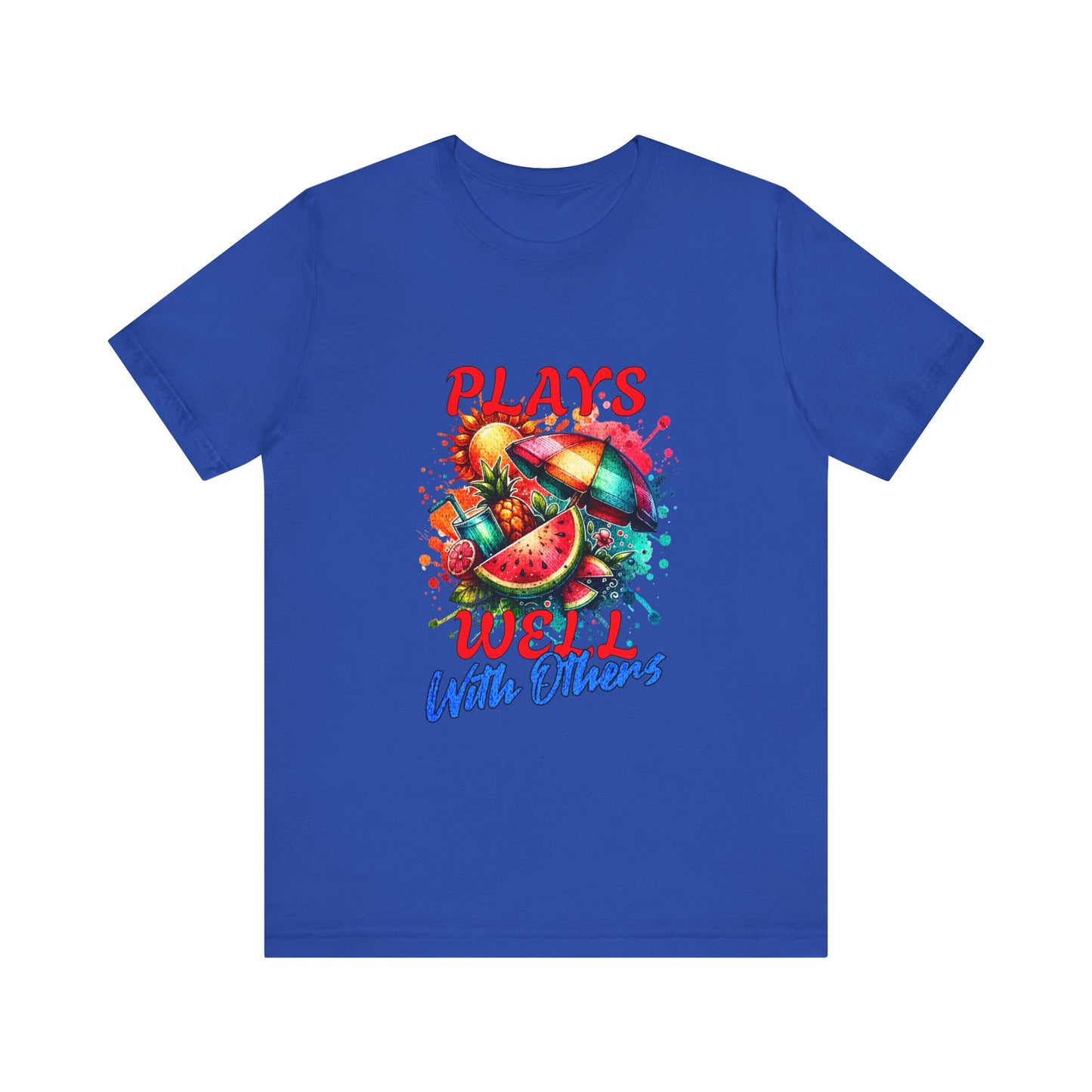 Plays Well With Others Beach - Unisex T-Shirt