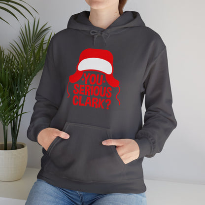 You Serious Clark? - Unisex Hooded Sweatshirt