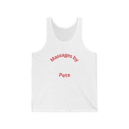 Massages by Pete - Unisex Jersey Tank