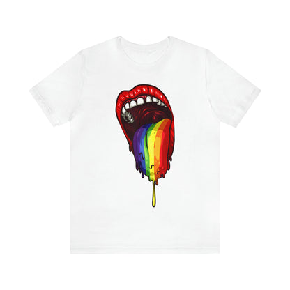 Rainbow Tongue - Unisex T-Shirt