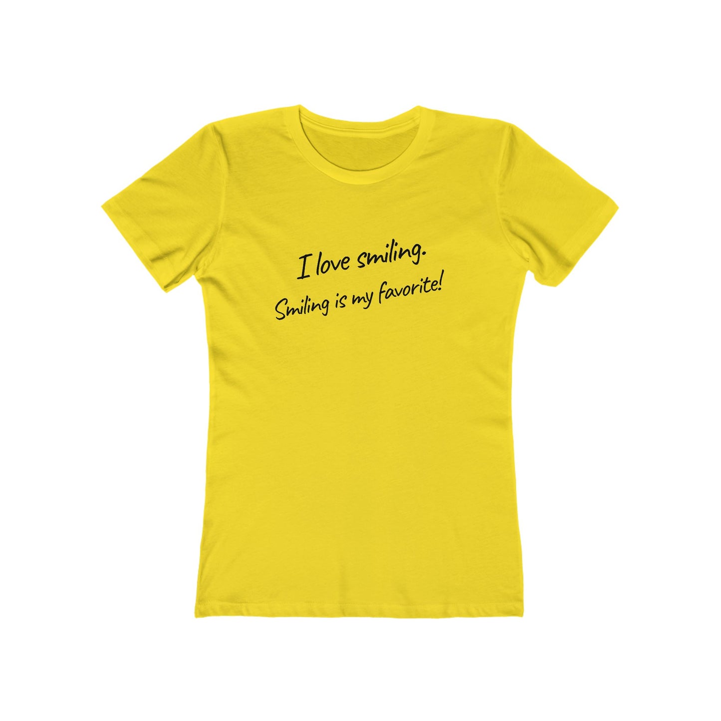 I Love Smiling! - Women's T-shirt