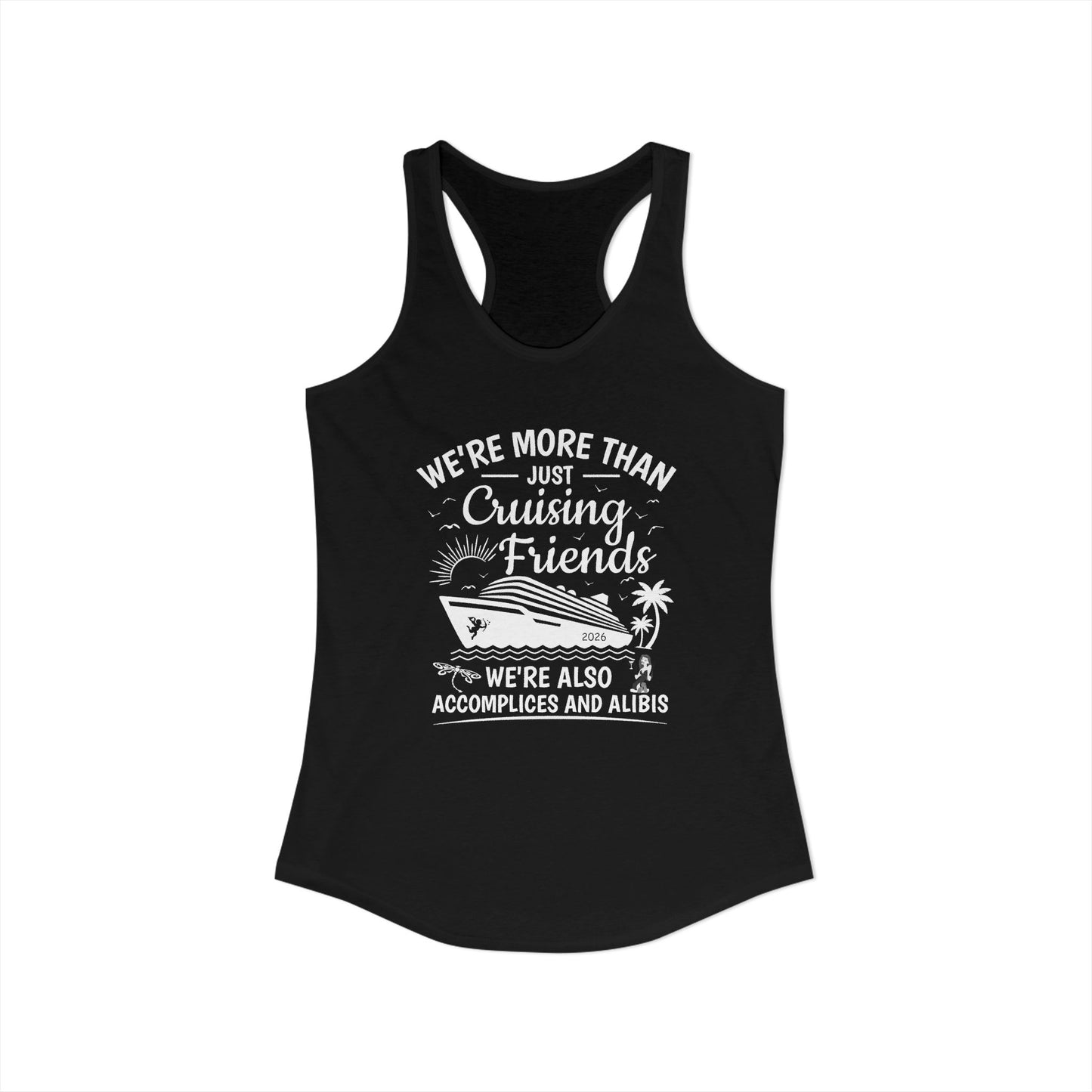 Cupid's Devious Voyage - Women's Racerback Tank