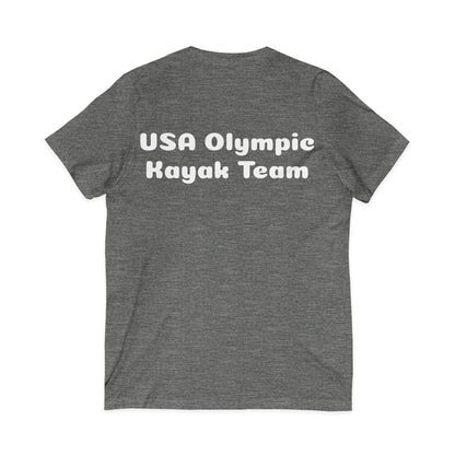 Motley Crew, Linda J - Unisex Jersey V-Neck T-Shirt