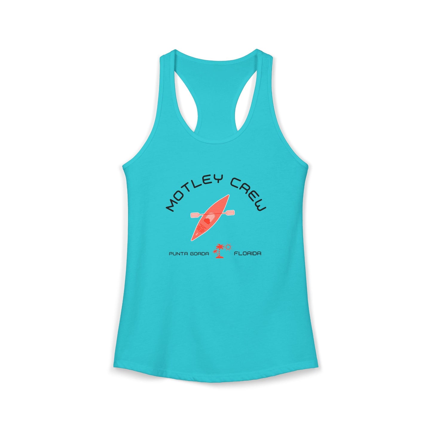 Motley Crew, Claudia S - Women's Ideal Racerback Tank