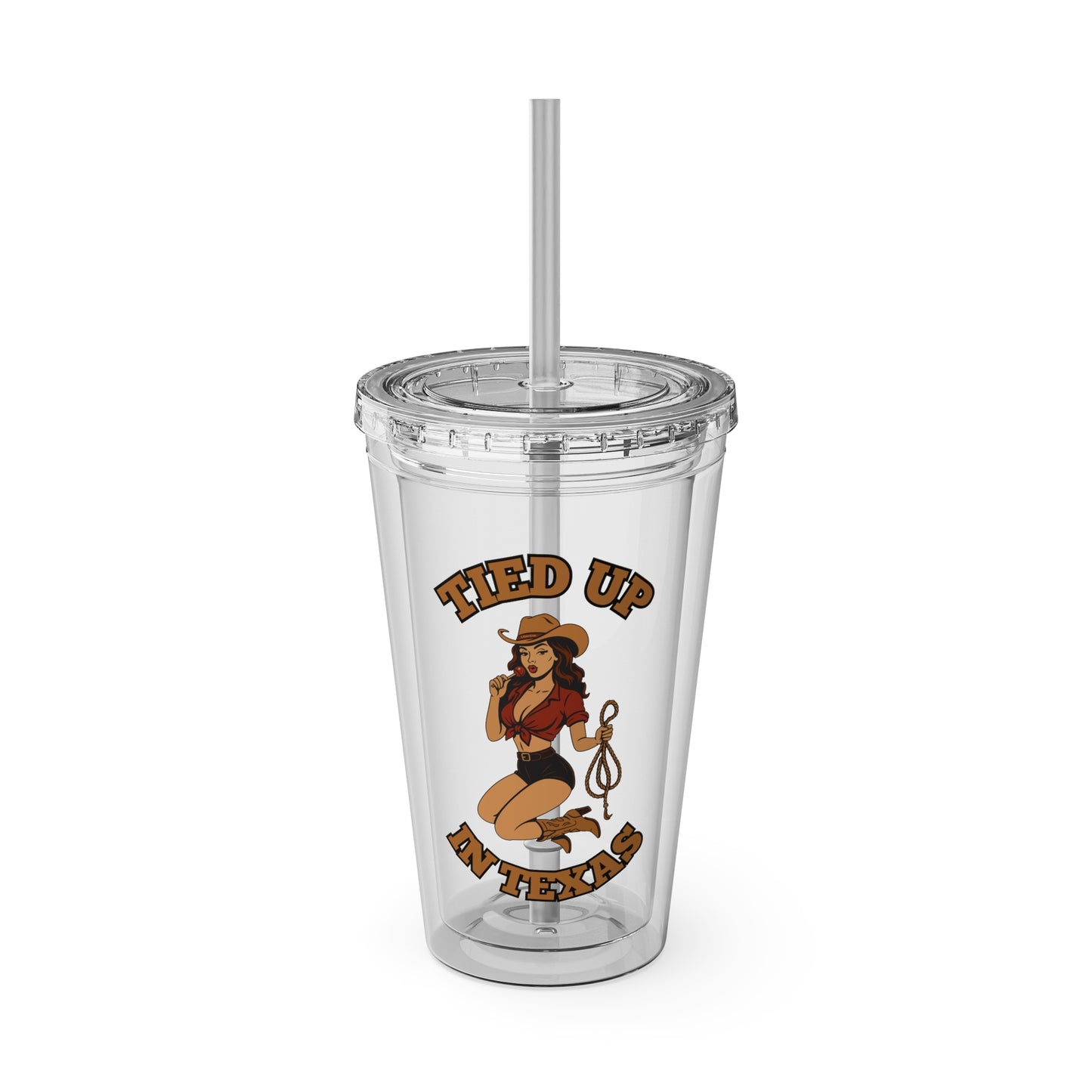 Tied Up in Texas - Sunsplash Tumbler