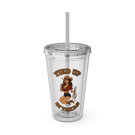 Tied Up in Texas - Sunsplash Tumbler