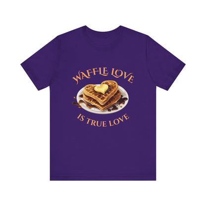 Waffle Love Is True Love - Unisex T-Shirt