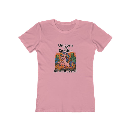 Unicorn vs Zombie Apocalypse - Women's T-shirt