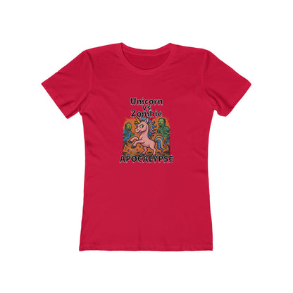 Unicorn vs Zombie Apocalypse - Women's T-shirt