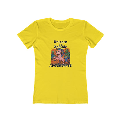 Unicorn vs Zombie Apocalypse - Women's T-shirt