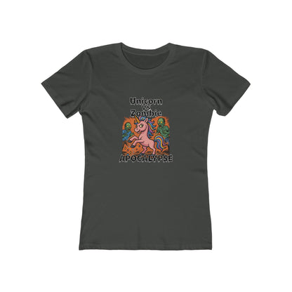 Unicorn vs Zombie Apocalypse - Women's T-shirt