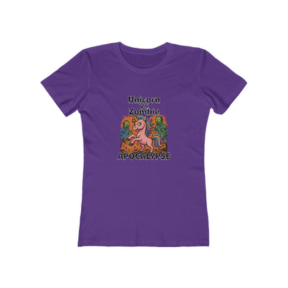 Unicorn vs Zombie Apocalypse - Women's T-shirt