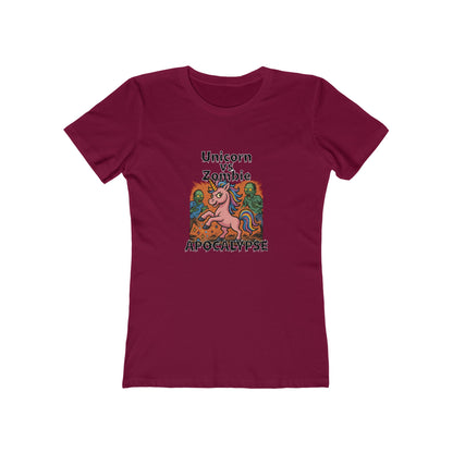 Unicorn vs Zombie Apocalypse - Women's T-shirt