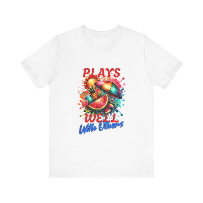 Plays Well With Others Beach - Unisex T-Shirt