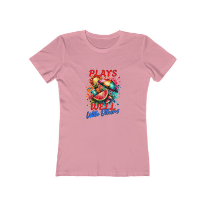 Plays Well With Others Beach - Women's T-shirt