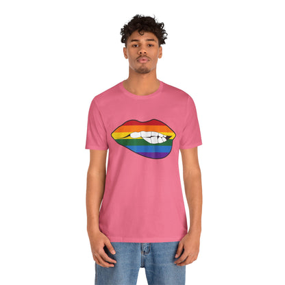 Pride Biting Lips - Unisex T-Shirt
