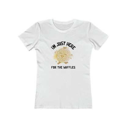 I'm Just Here for the Waffles - Women's T-shirt