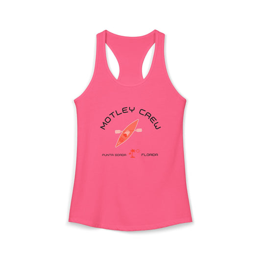 Motley Crew, Nancy Woods - Women's Ideal Racerback Tank