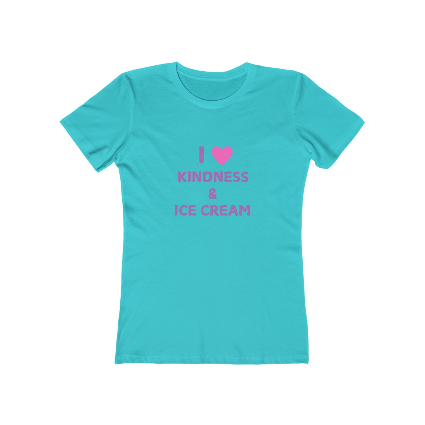 I Love Kindness & Ice Cream2 - Women's T-shirt