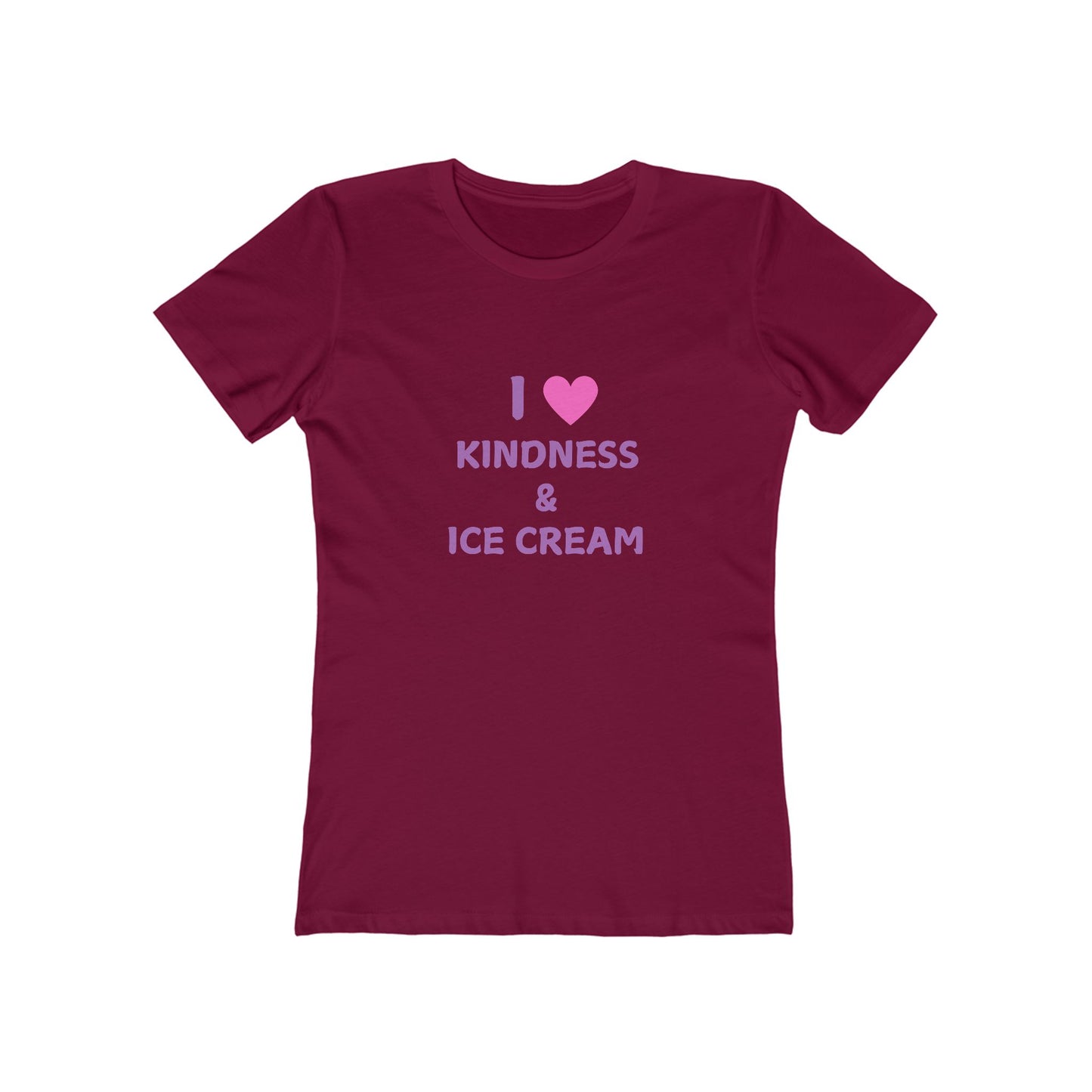 I Love Kindness & Ice Cream2 - Women's T-shirt