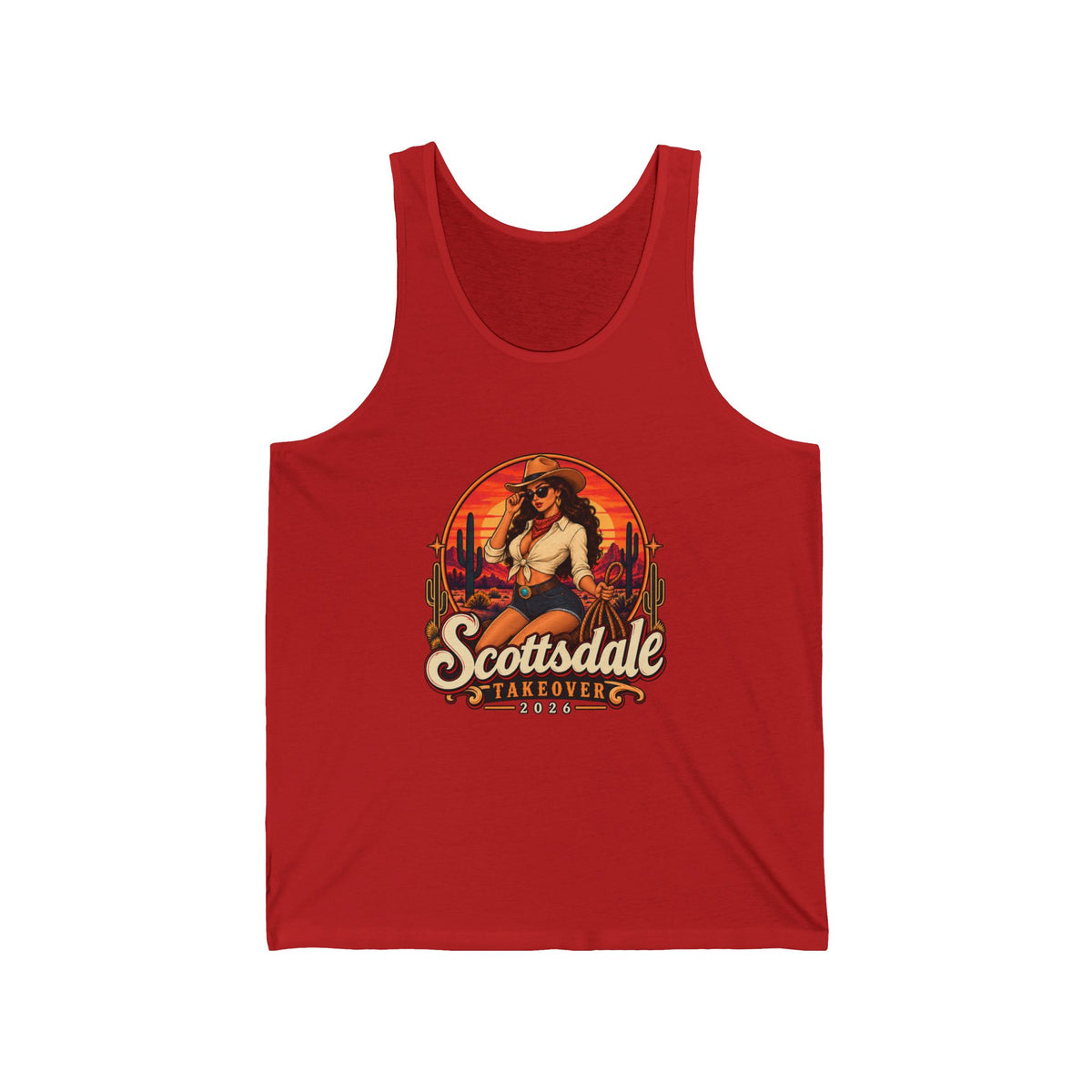 Scottsdale Takeover 2026 - Unisex Jersey Tank