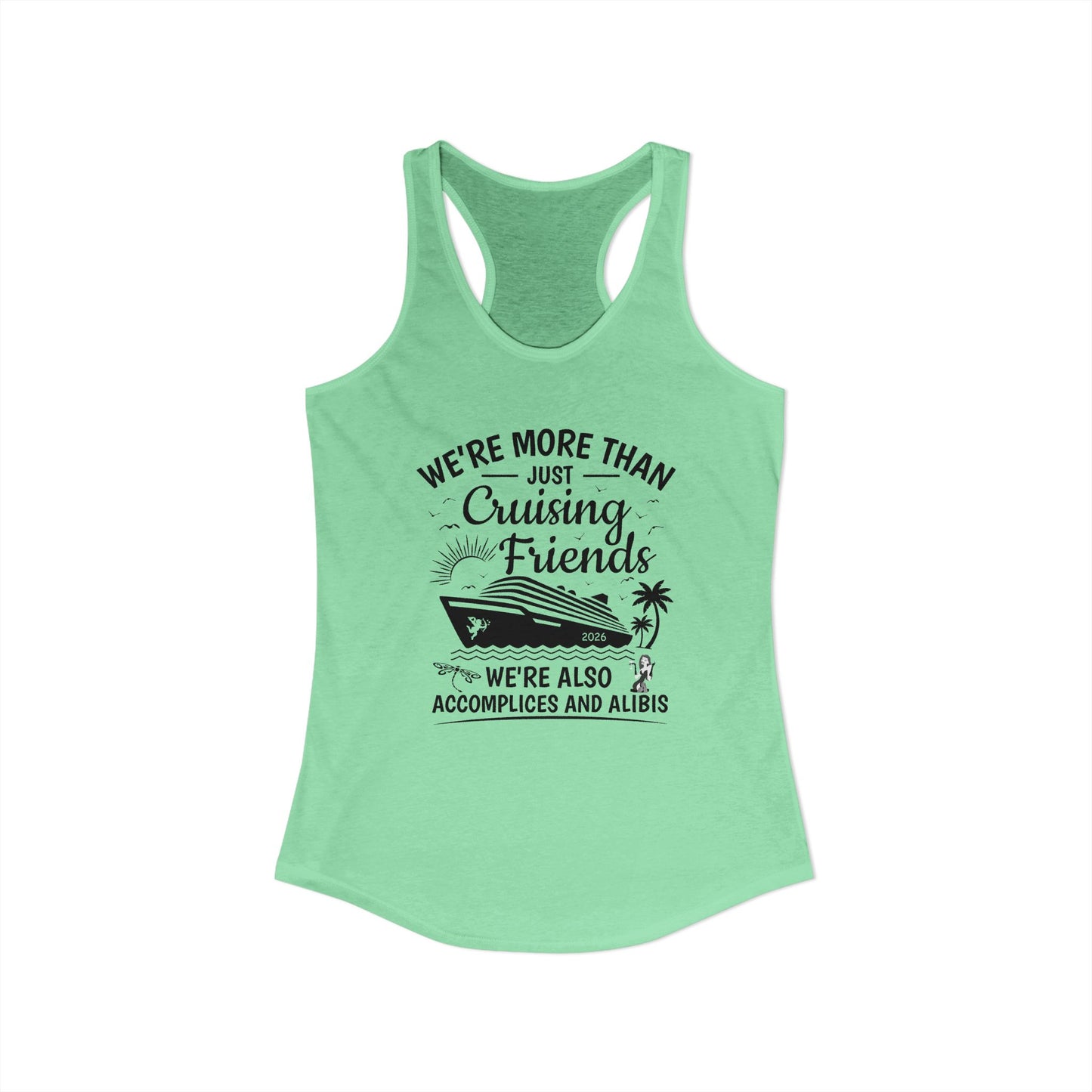 Cupid's Devious Voyage - Women's Racerback Tank
