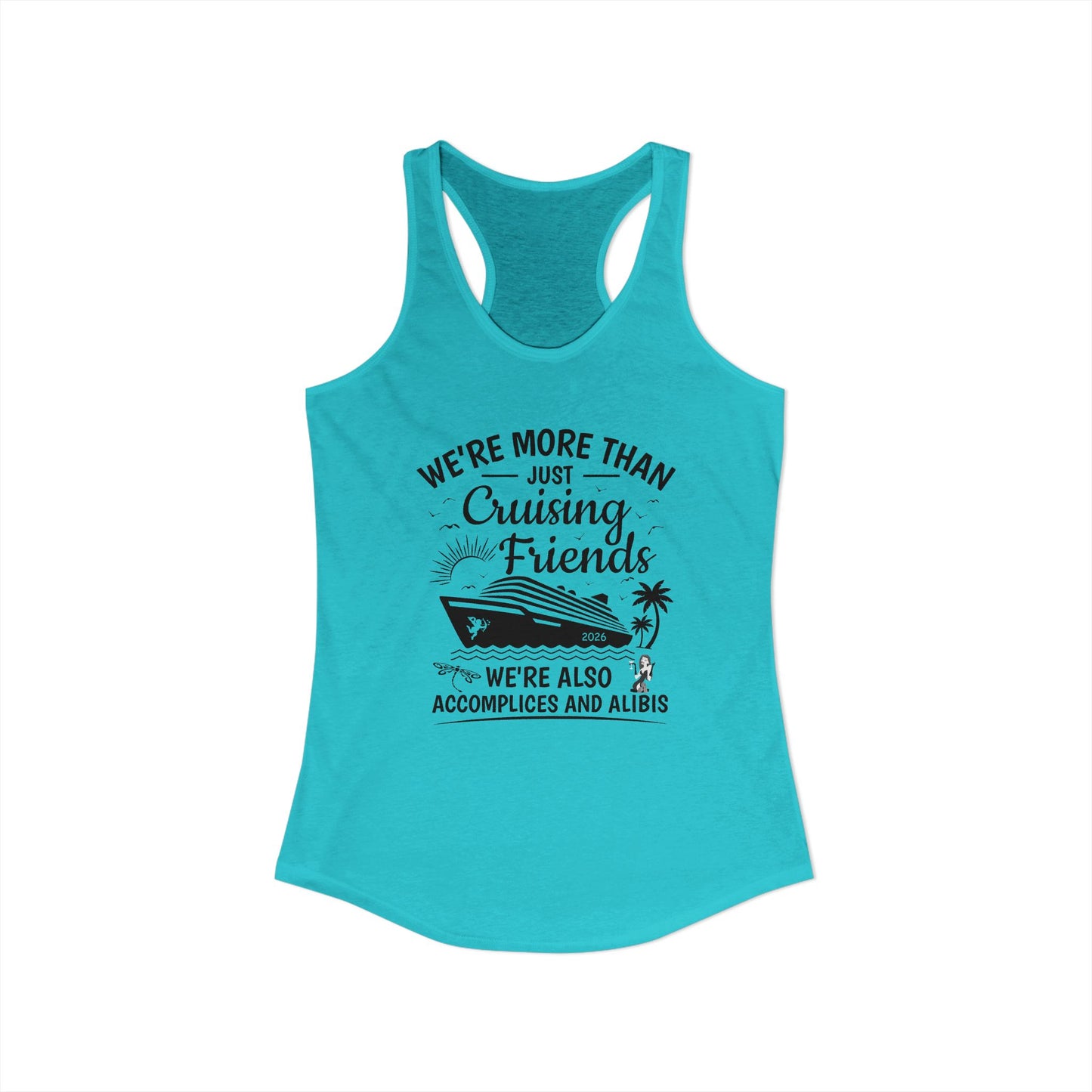 Cupid's Devious Voyage - Women's Racerback Tank