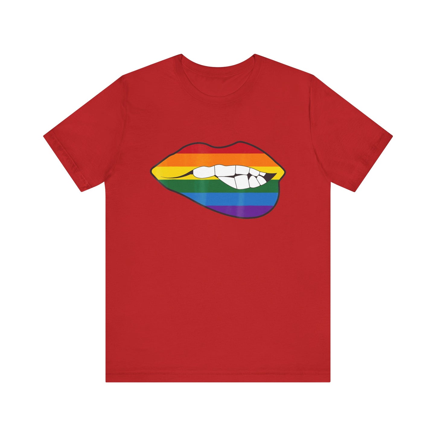 Pride Biting Lips - Unisex T-Shirt