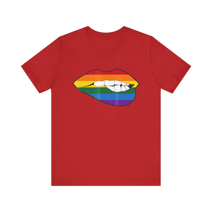 Pride Biting Lips - Unisex T-Shirt