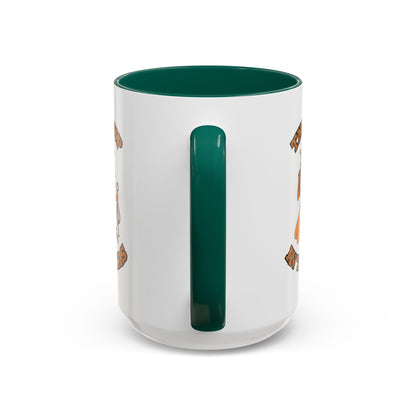 Tied up in Texas - Colorful Ceramic Mug
