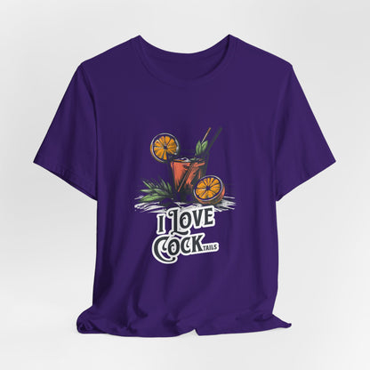 I Love COCKtails - Unisex T-Shirt