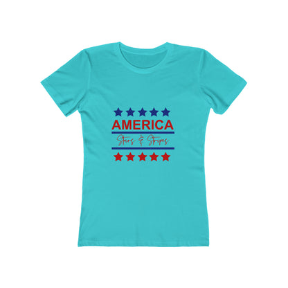 America Star & Stripes - Women's T-shirt