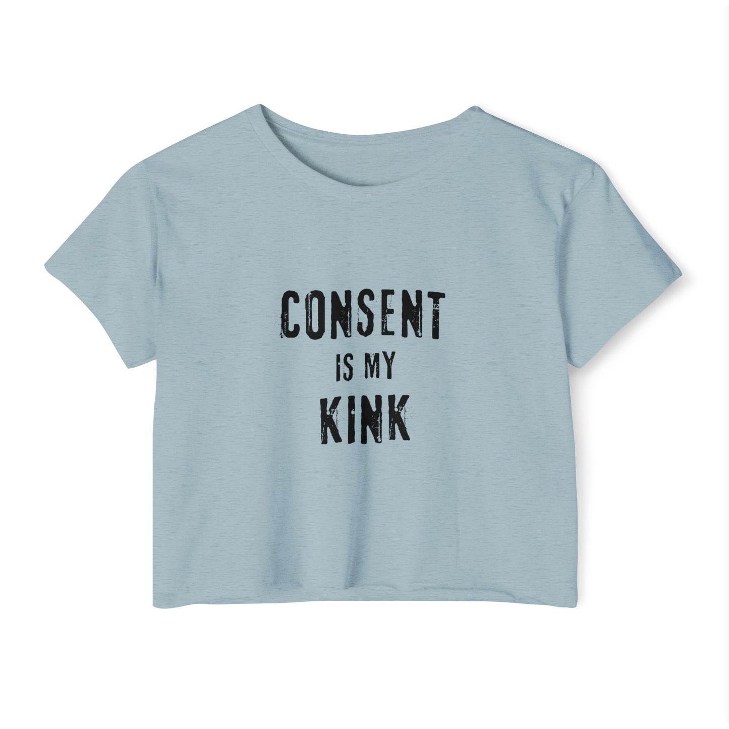 Consent is my Kink - Women's Festival Crop Top