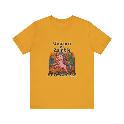Unicorn vs Zombie Apocalypse - Unisex T-Shirt