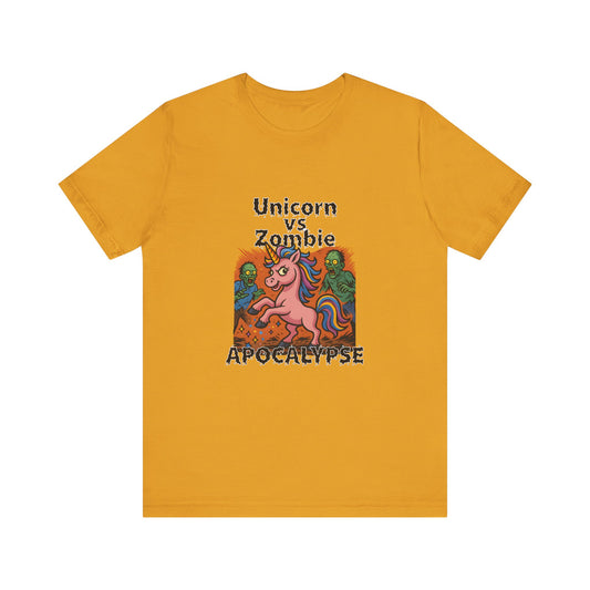 Unicorn vs Zombie Apocalypse - Unisex T-Shirt