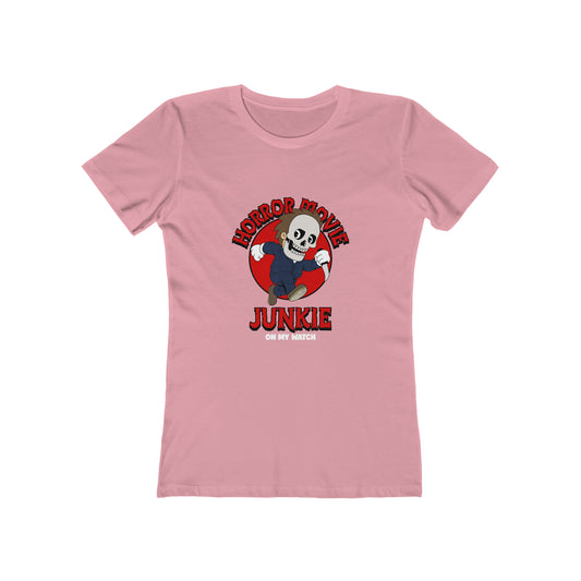 Horror Movie Junkie - Women's T-shirt