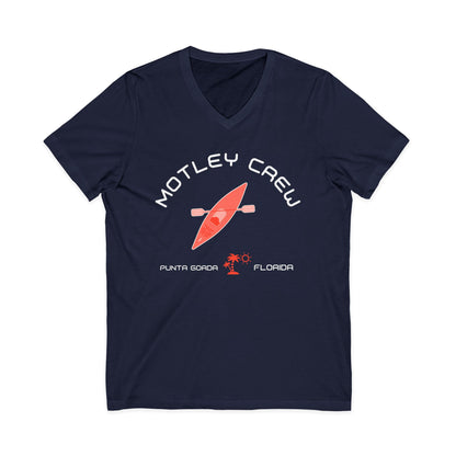 Motley Crew, Patty K - Unisex Jersey V-Neck T-Shirt