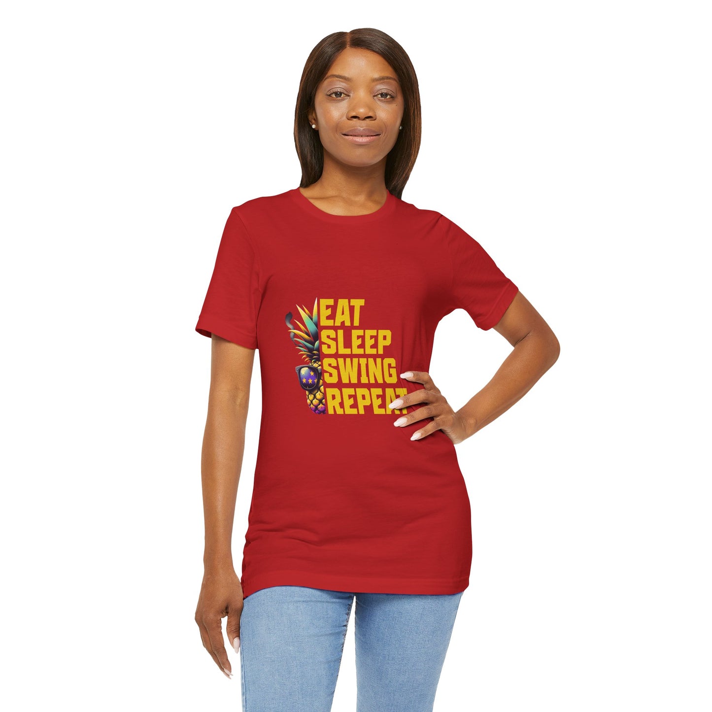 Eat Sleep Swing Repeat - Unisex T-Shirt