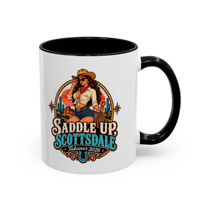 Saddle Up Scottsdale - Colorful Ceramic Mug